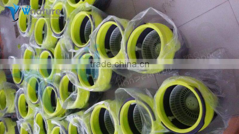 Vivinature easy Spin Mop Single Bucket 2 Microfiber Rotating head