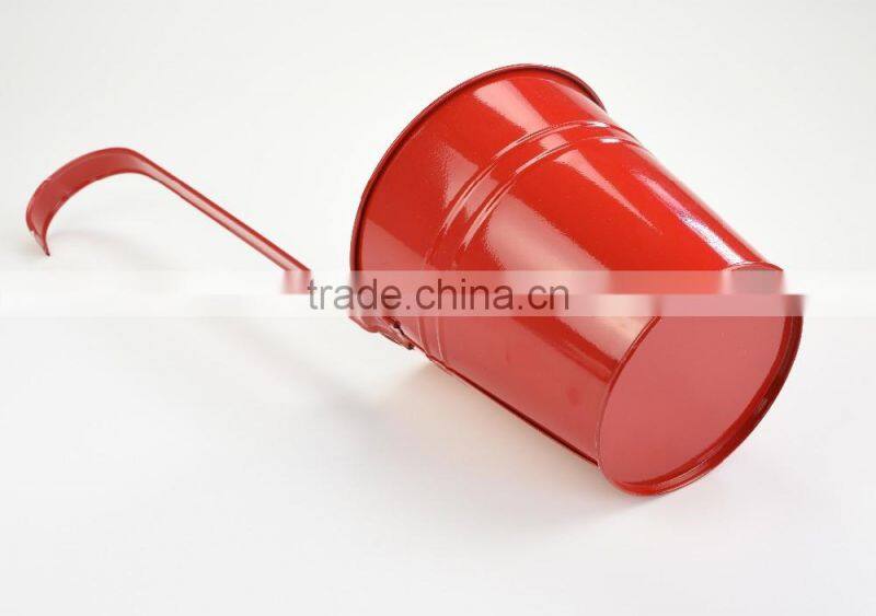 china guangxi suppiler cheap wall galvanized metal hanging vases for flower