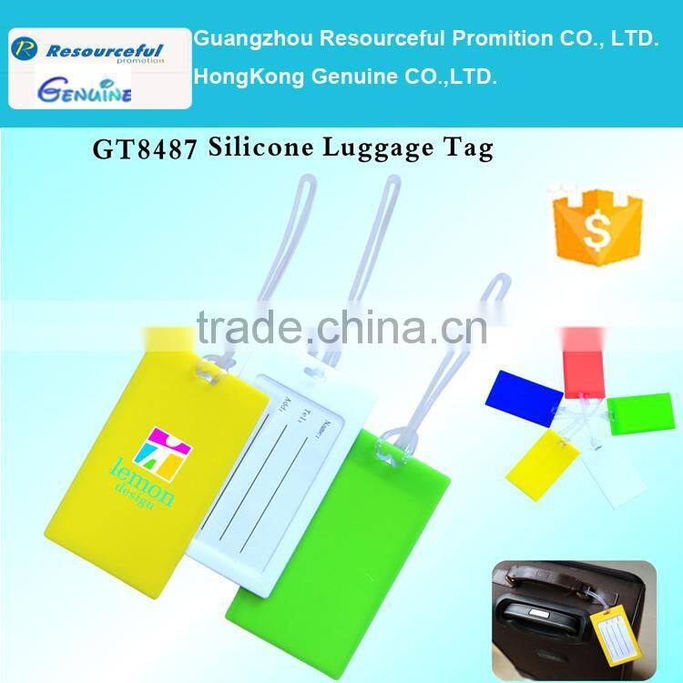Top sale luggage tag/sliicone luggage tag