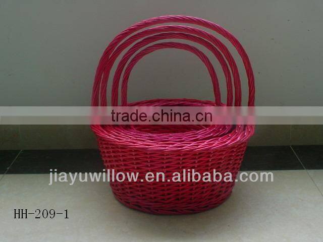 Factory willow basketry Wicker baskets