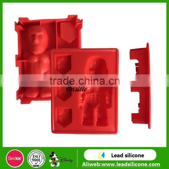 Factory wholesale personalized custom giant silicone ice cube tray