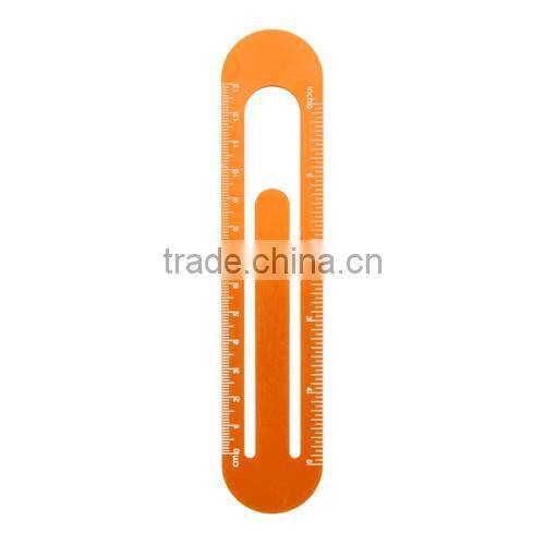 aluminium ruler bookmark, promotional ruler