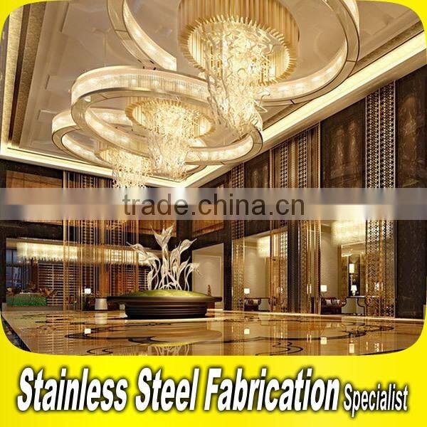 Custom Made Folding Sreen Room Divider for hotel decoration