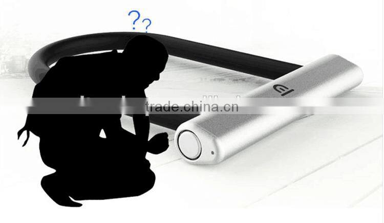 Newest intelligent security Bicycle lock Ultrasonic tire lock keyless electric U-lock