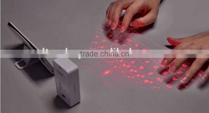 2016 Newest keyboard ! New style virtual laser keyboard for Smart Phone/laptop with speaker & power bank