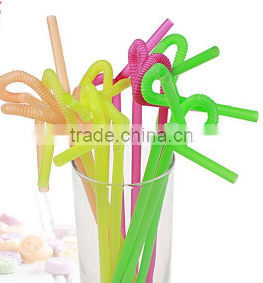 Disposable Colorful Art Drink Straw