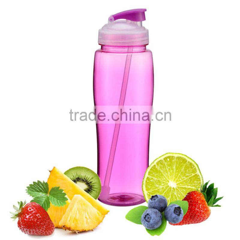 2016 new productrs BPA FREE flip top double wall tritan water bottle