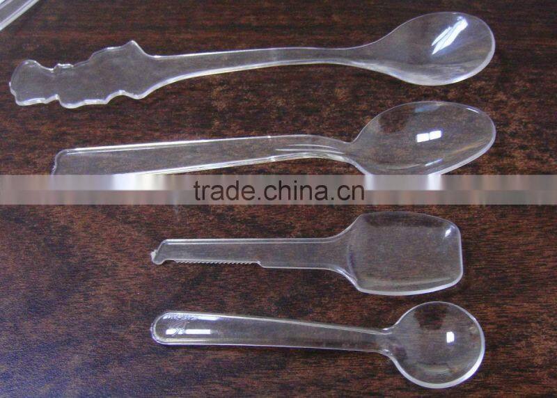 Recycled Plastic ice cream spoon/disosable spoon/measuring spoon