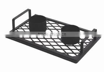 beer can wire chicken cooker with chrome plate