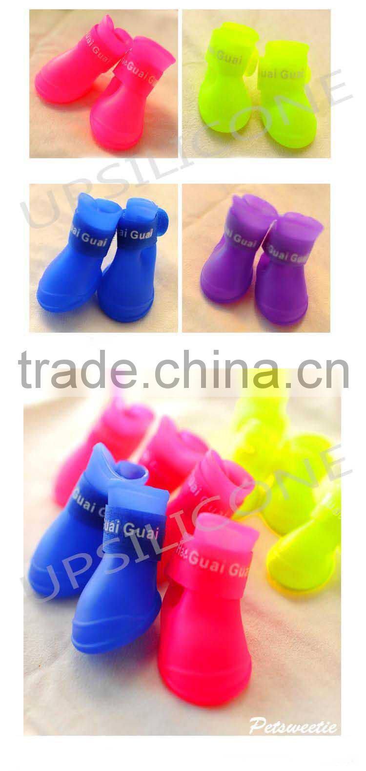 chaussures pour chiens silicone kids boots