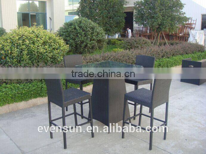 Outdoor Rattan Bistro Set