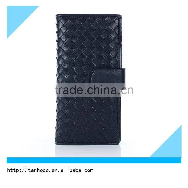 Top Grade New Design Handmade long Leather Wallet