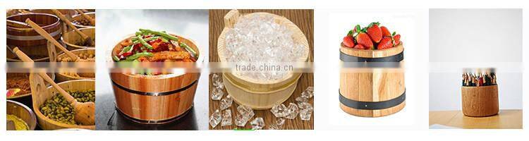 Antique natural wood wooden box for spice