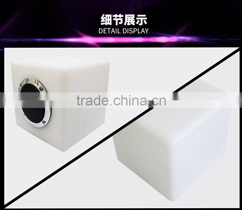 muticolor mini portable Audio player touch lamp led bluetooth speaker