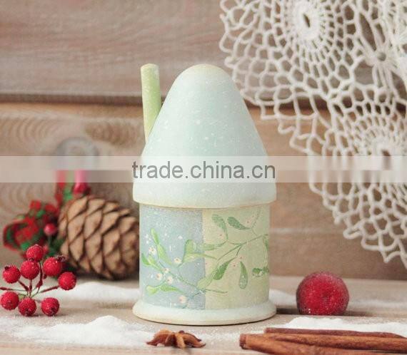 Christmas Wood Box House