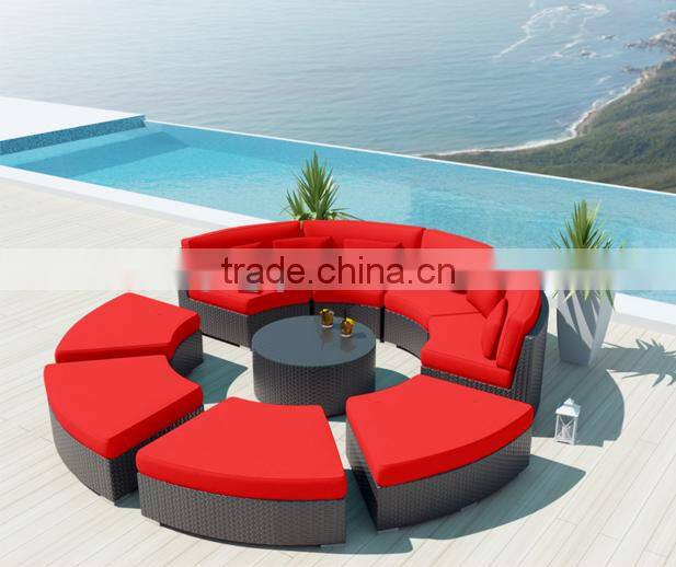 BISINI outdoor rattan sofa sets garden furniture outdoor (BF10-R109)