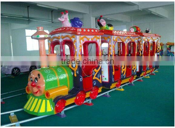 HIGH QUALITY FIBER REINFORCE PLASTIC AMUSEMENT PARK TOURIST ELECTRIC TRAIN