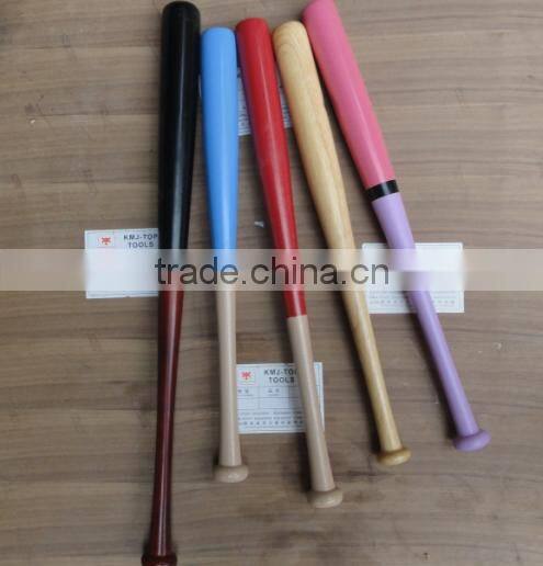 KMJ-2205 high quality OAK wood baseball bat for sports ,wooden softball bat