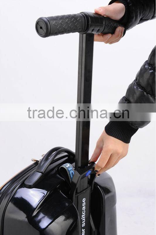 Wheeled scooter suitcase