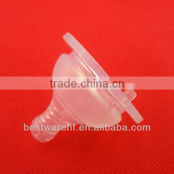 LFGB standard silicone rubber baby bottle nipple for 120ml 150ml 180ml 200ml 240ml 300ml feeding bottle