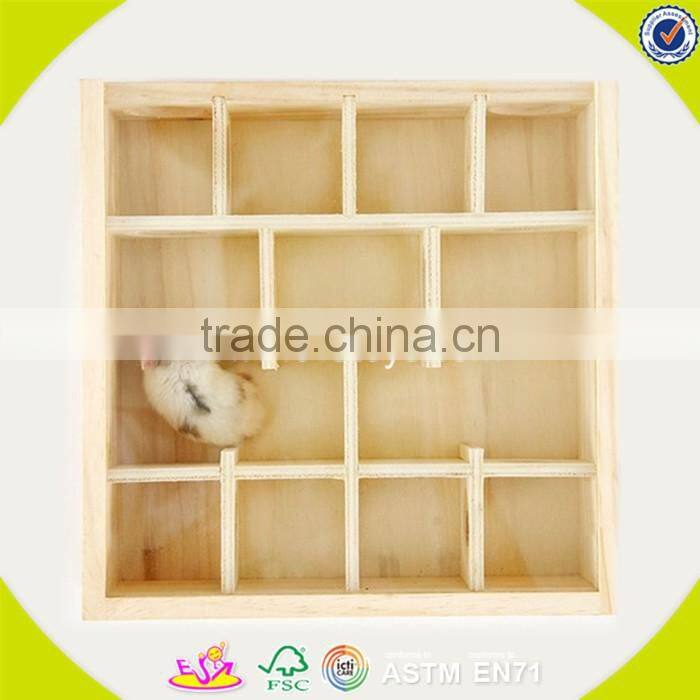 2017 New design wooden grass shelf for pet small wooden grass shelf for pet W06F024