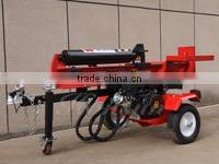 Honda,B&S engine horizontal and vertical hydraulic 45ton petrol engine firewood processor