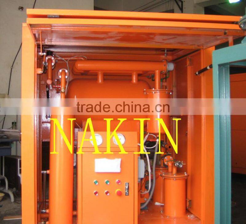 High Quality Nakin ZY Single Stage Vacuum Parts Of Oil Purifier