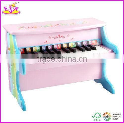 2017 New wooden toy piano, popular wooden piano toy and hot sale children wooden toy piano with factory price W07C014