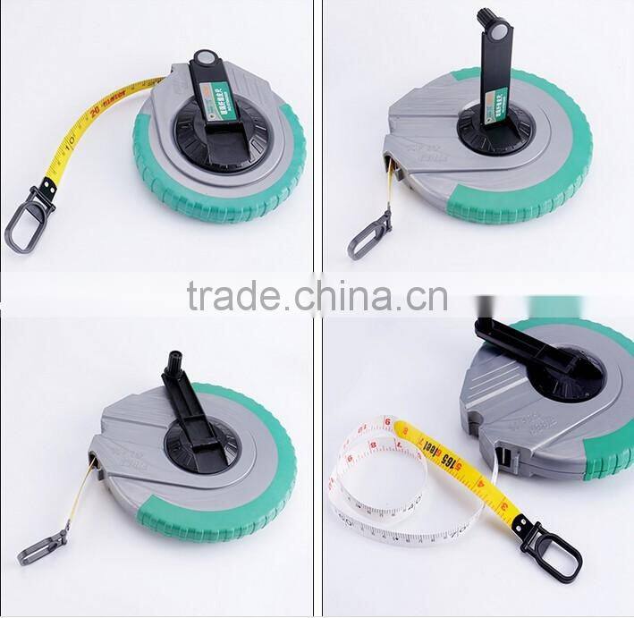 BERRYLION 30m round shape measuring tape with anti drop design