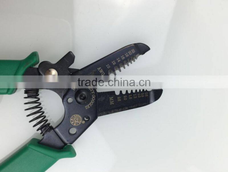 Berrylion High Carbon Steel 7 in 1 Wire Stripper cutting range from 0.6-2.6mm wire stripper