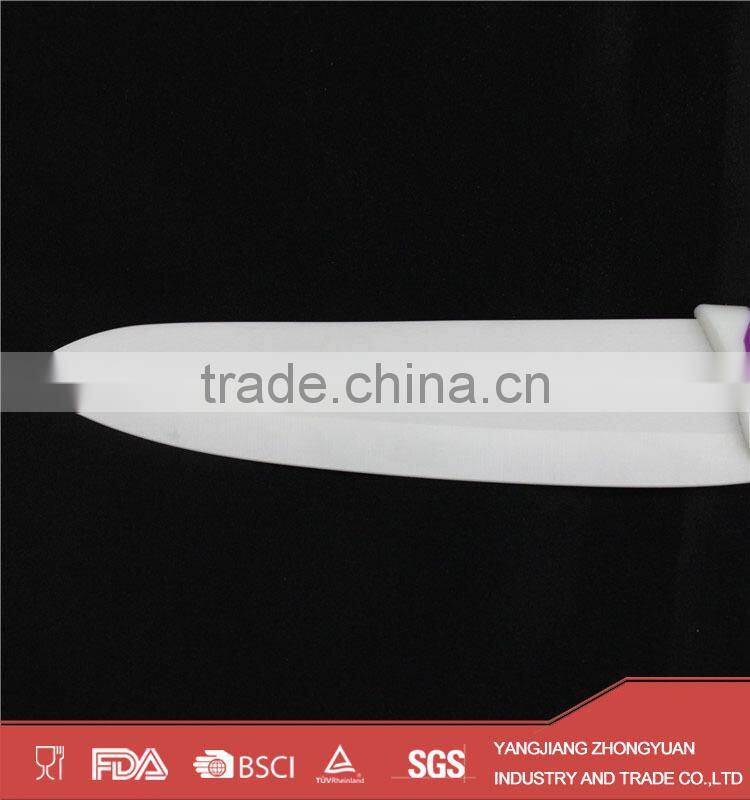 3pcs colored ceramic knife set with color box