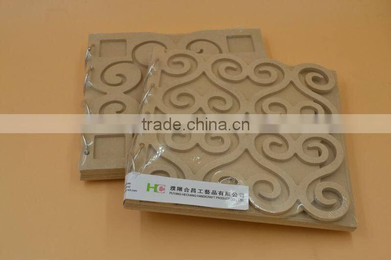 mouldig wooden storage box,MDF basket storage box