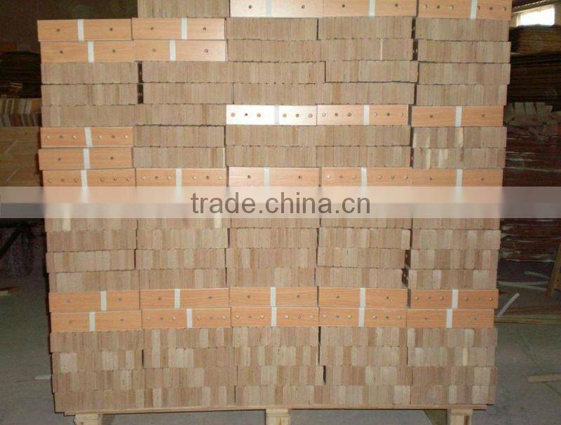 HEZE KAIXIN natural raw poplar/birch bed frame fixings