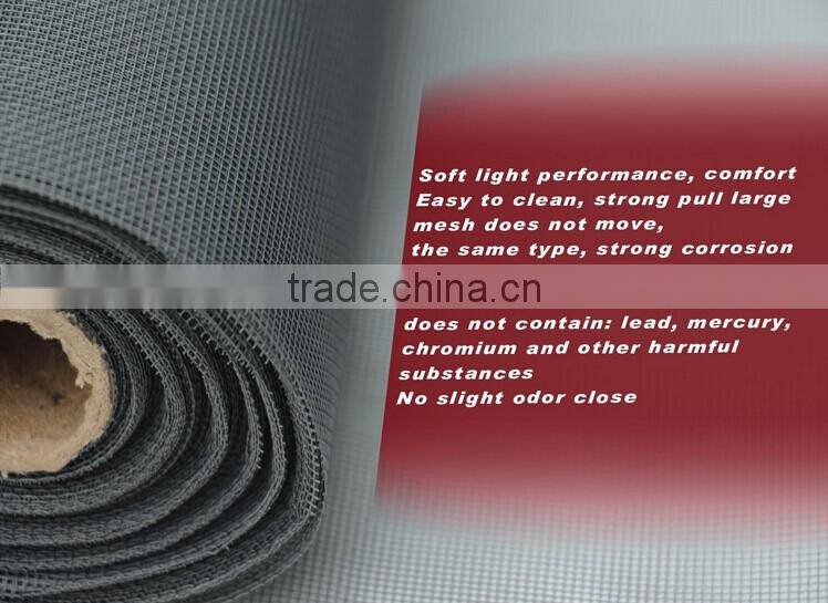 PVC coated fiberglass window screen