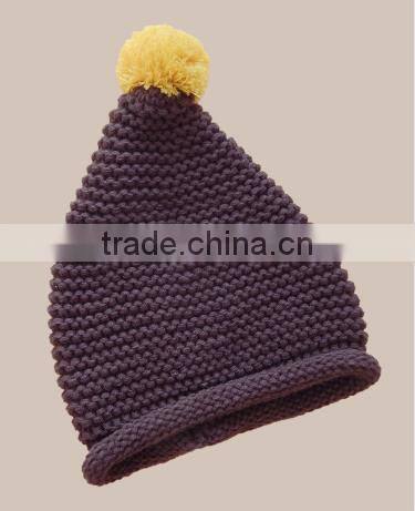 Children's knitted cap in the spring and autumn of 2016