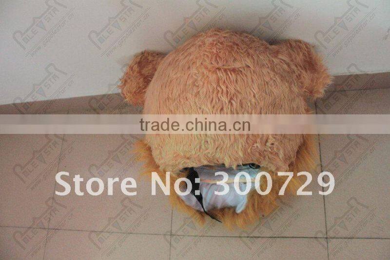 NO.2463 fluffy bear mascot costumes