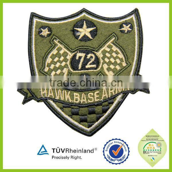 2016 various design custom pu and fake leather embossing patch