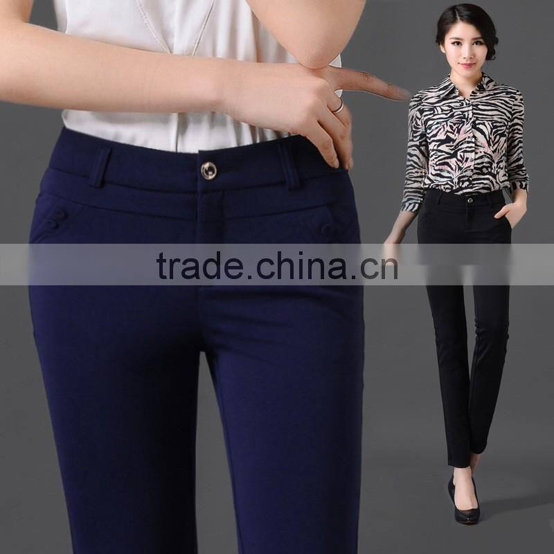 trendy design suit pants stylish lady office trousers business pants for women