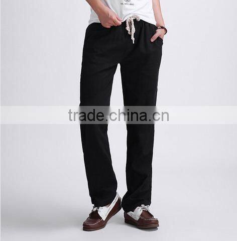 Fashion comfortable bulk navy blue cotton blank hot sale causal boys chino pants