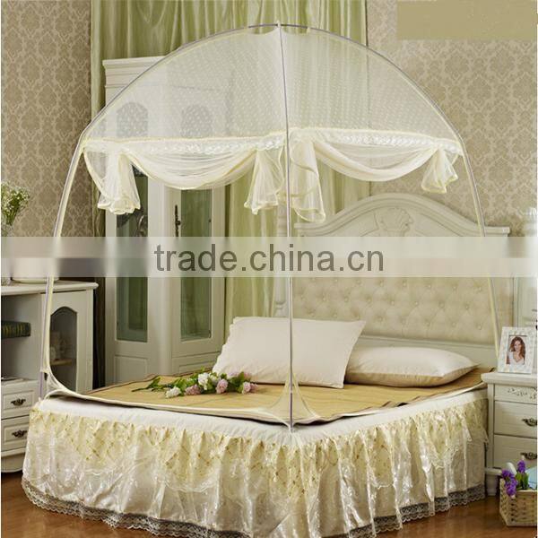 2016 SHUOYANG good quality mosquito net for bed with lace