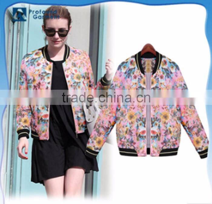 hot style 100%cotton blue and white sport baseball uniform jackets women 2016 winter with letter A embroidery design and buckles