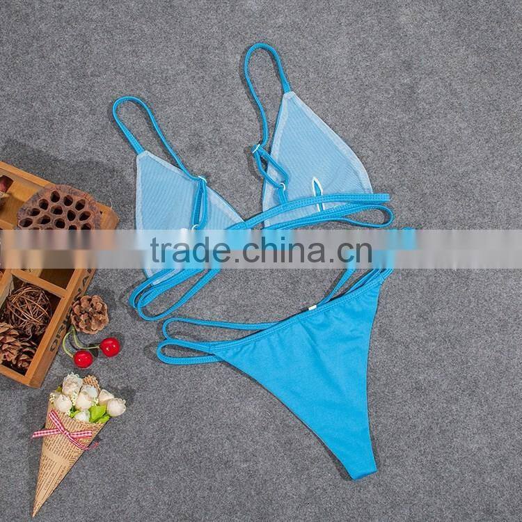 wholesale 2017 new design sexy swimwear bathing suits xxx hot sex bikini women beachwear OEM bralettes