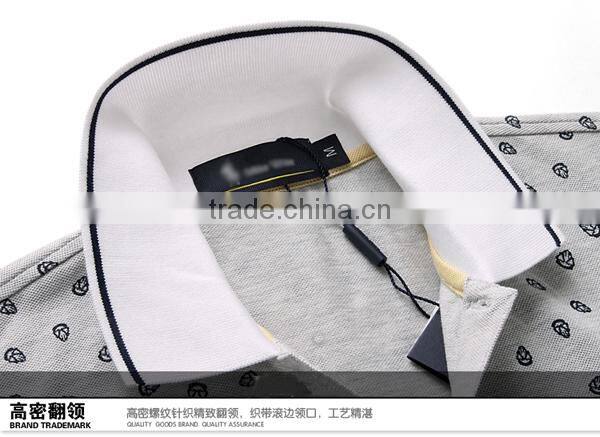 Custom design all over printing short sleeve cotton mens polo shirt wholesale softtextile