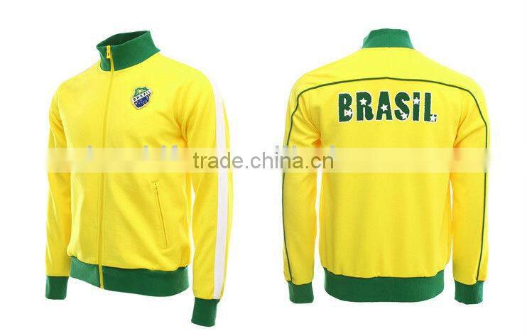 Customized thick long sleeve sweat suit made in china