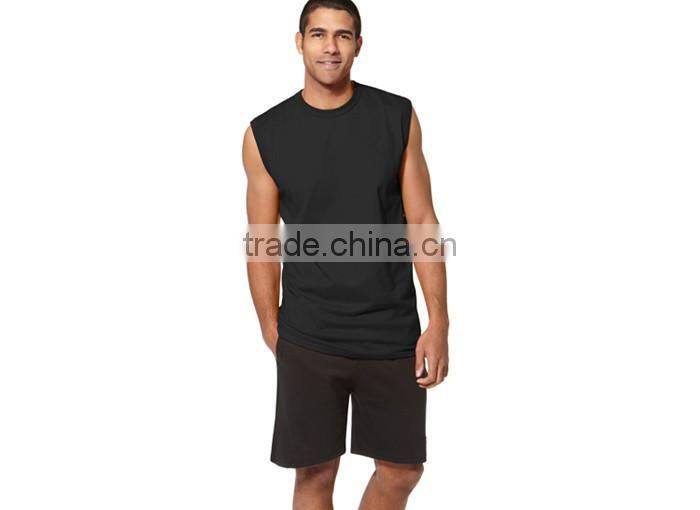 crew neck Sleeveless Jersey