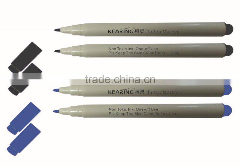 Shanghai kearing colorful DIY tattoo drawing pen marker on body skin # TM10