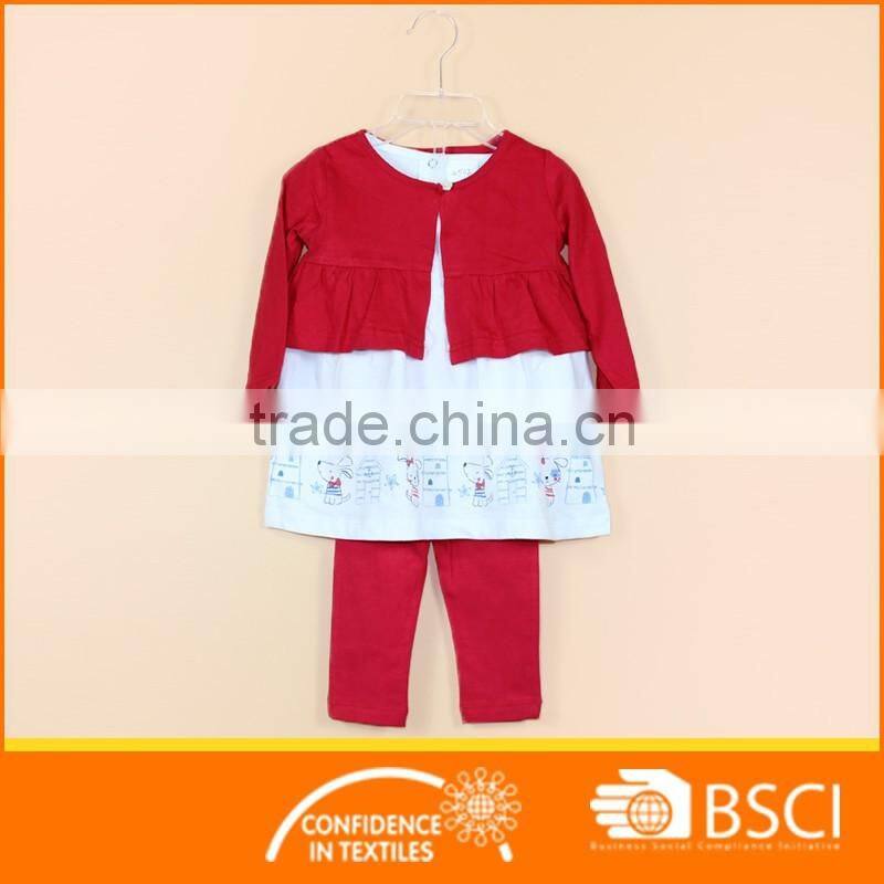 Newborn 3 Pcs Kids Outfits Cape+Shirt+ Legging Baby Girl Clothes Sets