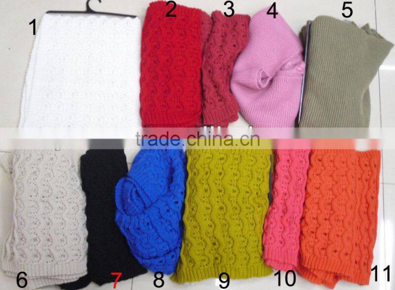 Fashion knitted scarf for winter in stock now!