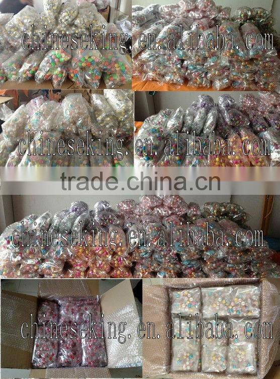 cute carton beads little girl necklace DIY beads children jewelry customized candy bead children necklace kids accessories