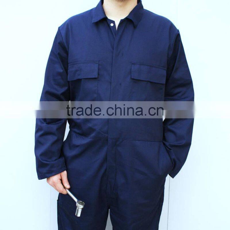 Mechanics Coverall Uniform fashion coverall work wear male summer and autumn auto workwear mechanics uniform